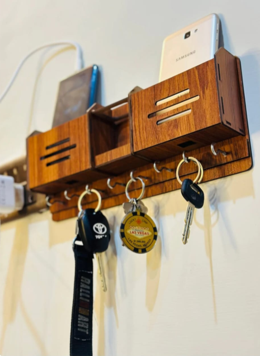 Wooden key holder